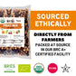 Berrilys Dried Fruit Mix, 2 Lbs, Organic, Diced Figs, Diced Apricots, White Mulberries, Sultanas, Sour Cherries, No Sugar Added,