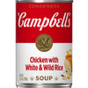 Campbells Condensed Chicken and Rice Soup With White and Wild Rice, 10.5 oz Can
