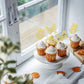 Rssta i Butterfly Cupcake Toppers, Gold Glitter, 24 Pack, Assembled for Baby Shower, Wedding, Kids Birthday Party Decorations