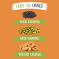 BeanVIVO Plant Based Protein Snacks - Flavors Sea Salt, Habanero BBQ & Dill Pickle with Dried Edamame, Roasted Cashew and Chickp