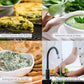 Its Delish Gourmet Chopped Dried Spinach Flakes, 8 Oz Jumbo Container - Premium Natural Dehydrated Spinach for Cooking and Camping