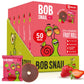 Bob Snail Fruit Roll Ups - Healthy Sweets Snacks, Real Dried Fruits, No Added Sugar, Vegan, Nut Free, Candy for Adults, Kids, wi