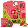 Bob Snail Fruit Roll Ups - Healthy Sweets Snacks, Real Dried Fruits, No Added Sugar, Vegan, Nut Free, Candy for Adults, Kids, wi
