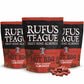 Rufus Teague Hot BBQ Honey Roasted Almonds - Sweet, Spicy & Smoky Gourmet Snacks, 9 oz Resealable Pouch for Freshness, 3 Pack
