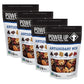 Power Up Antioxidant Trail Mix By Gourmet Nut, Dried Fruit & Nuts Mix, Raisins Dark Chocolate Walnuts Blueberries Pecans & Cranberries - Keto & Paleo Non Gmo Vegan Gluten Free, 8Oz Bags (Pack Of 4)