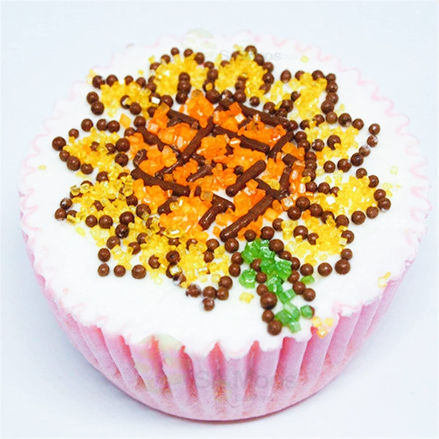 Se Si&Moos Orange Sanding Sugar Orange Edible Sparkling Sprinkles Sanding Sugar Crystals For Cookie Decorating Edible Glitter Ri