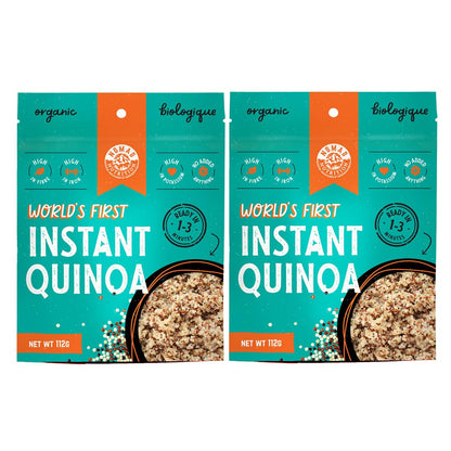 Nomad Nutrition - Instant Quinoa | High Fibre, Iron & Potassium | Organic, No Added Anything | High Energy, All Natural Ingredie