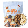 VIGOROUS MOUNTAINS Mushroom Chips Veggie Snacks, Dried Shiitake and King Oyster Good Salted Crisp Mix, Grocery Vegetable Snack C