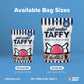 Taffy Shop Bohemian-Rasp-O-Berry, Raspberry Salt Water Taffy - Gourmet Soft Chewy Candy, Bulk Sweet Snack, Fresh Gift & Gluten-F