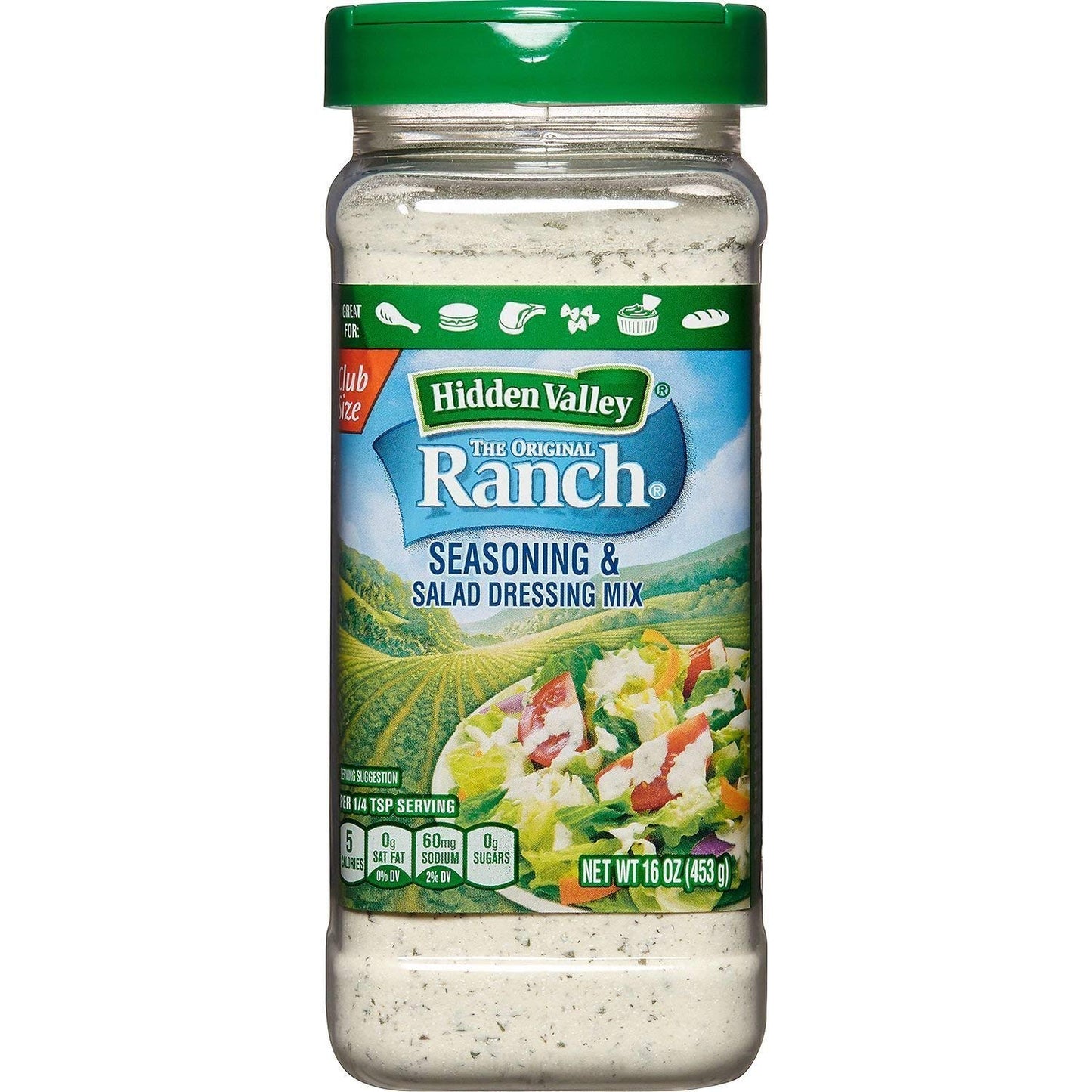 Hidden Valley Original Ranch Seasoning & Salad Dressing Mix, 16 Oz (Pack Of 2)