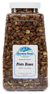 Harmony House Foods TRUE Dehydrated Pinto Beans - Easy Cook (16 oz, Quart Size Jar)