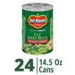 Del Monte FRESH CUT BLUE LAKE Cut Green Beans, No Salt Added Canned Vegetables, 24 Pack,14.5 oz Can