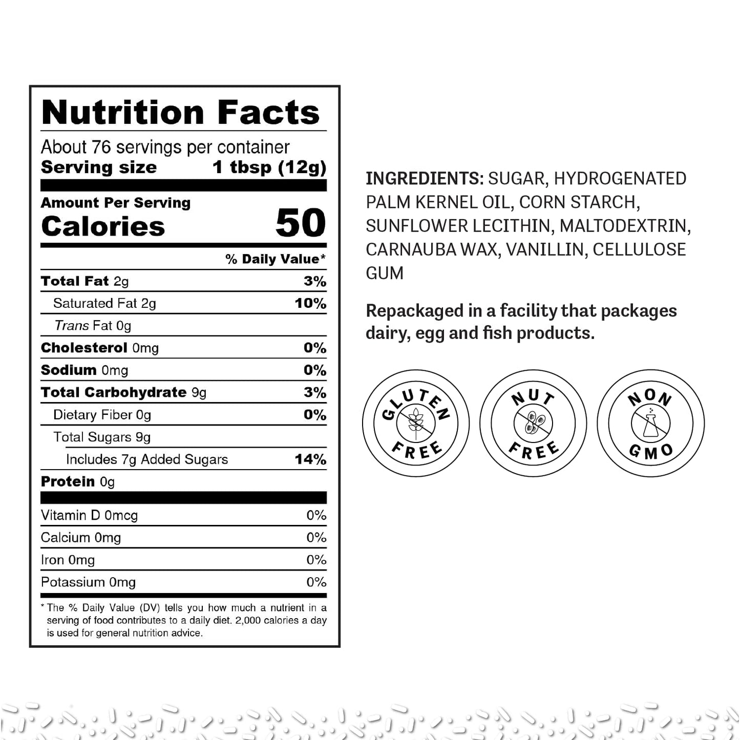 Judee'S Gluten Free White Sprinkles 2 Lb - Gluten-Free And Nut-Free - Brighten Up Your Baked Goods - Great For Cookie And Cake D