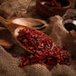 Gourmanity Dried Red Bell Peppers, Flavorful Diced Peppers, Fresh And Appetizing, Perfect For Ramen Bae Ramen Toppings Soups Stir-Frys And Stews, All Natural, Resealable 4Oz Bag.