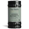 Tea Forte Lemon Sorbetti Organic Green Tea, Loose Tea Canister Makes 35-50 Cups, 1.76 Ounces