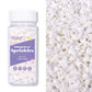 White Sprinkles For Cake Decorating, White Star Sprinkles Perfect For Cupcake Toppers Wedding Party Valentines Halloween Christm