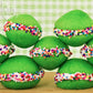 Cake Mate Christmas Rainbow Sprinkles with resealable lid - Delicious Dessert Sprinkles for Ice Cream, Cookies, Baked Goods, Don