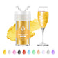 Gold Edible Glitter For Cocktails - 6G Gold Luster Dust Edible Drink Glitter Food Grade Metallic Shimmer Powder Cake Sprinkles F