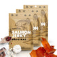 Kaimana Jerky Wild Caught Salmon Jerky - Organic Seafood Snack - Low-Calorie, Gluten-Free - 3 Pack (2 oz Each)