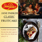 Jane Parker Fruitcake Classic Light Fruit Cake 1 pound (16 Ounce) Loaf in a Collectible Holiday Tin-Holiday Cake-Christmas Cake-