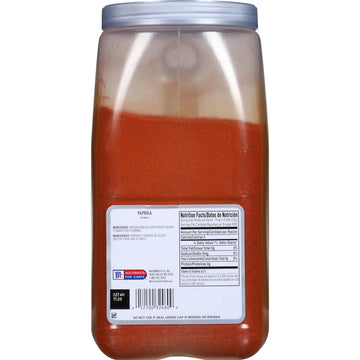 McCormick Culinary Paprika Seasoning, Sweet, 5.25 lb Container, Ideal for Chicken, Pork, and Beef Marinades