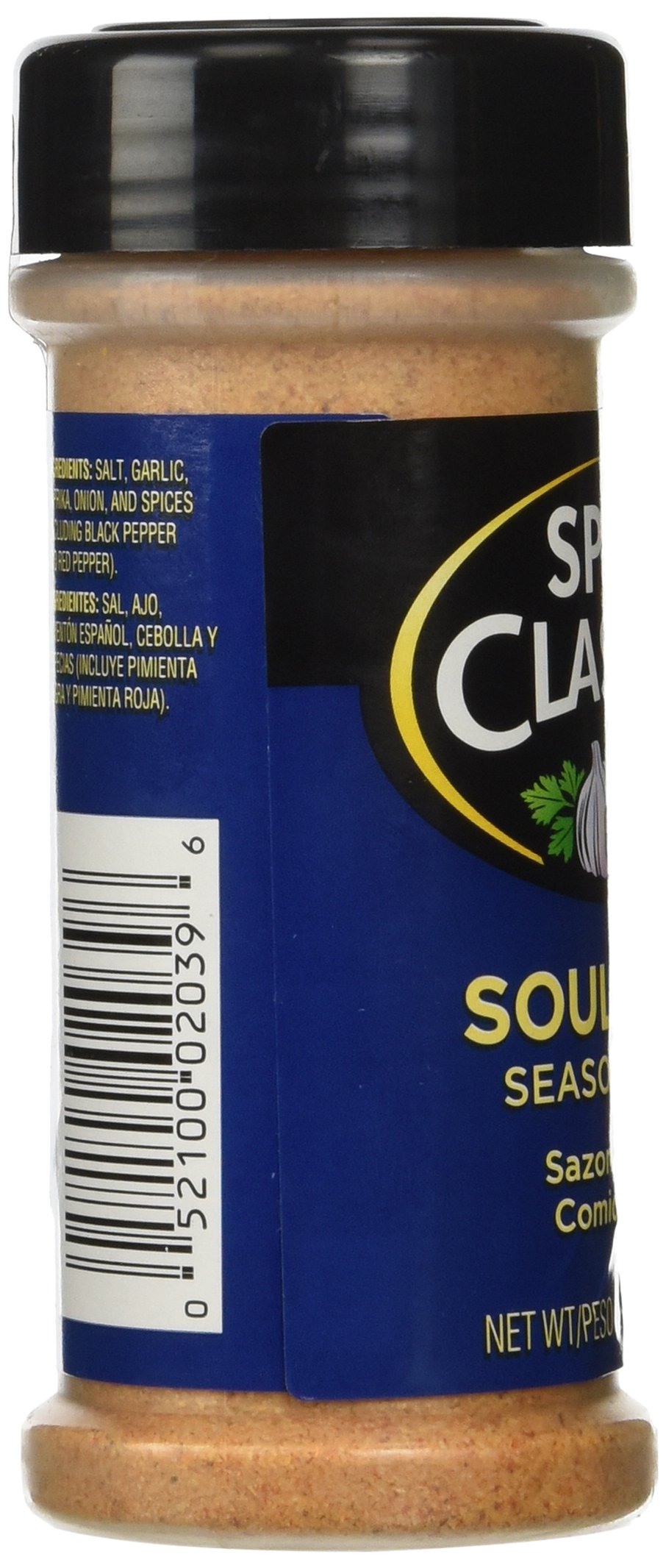 Spice Classics Soul Food Seasoning Salt, 5.12-oz. plastic shaker