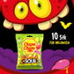 Chupa Chups Extra-Sour Lutscher 120G, 10 Lollis Fruit Lollis