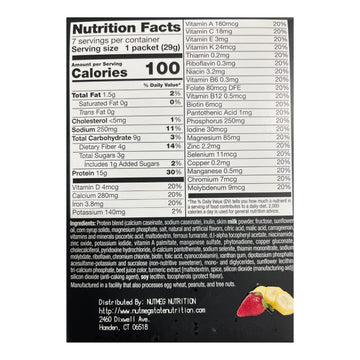 ProtiFit High Protein Pudding/Shake Mix, 15g Protein, Low Calorie, Strawberry Banana, 7 Ounce Pack