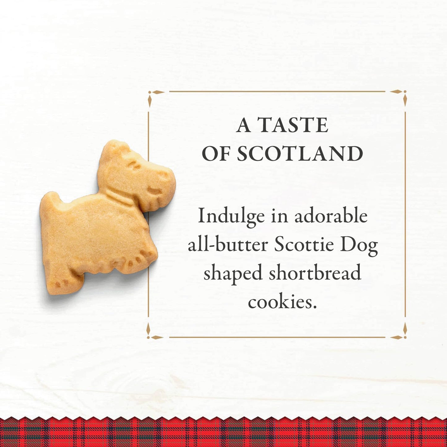 Walkers Shortbread Traditional Scottie Dog Shaped Cookies, All-Butter Shortbread Cookies, 3.9 Oz Box (Pack of 6)