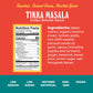 Brooklyn Delhi Tikka Masala - 2Pk - Indian Simmer Sauce - Tangy Tomatoes, Luscious Coconut Cream, Roasted Spices - 12Oz - Mild E