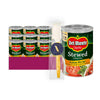 Del Monte - Lavinia Essentials Bundle: Tomatoes 12- Pack of Stewed Italian Recipe with Basil, Garlic & Oregano Canned Vegetables