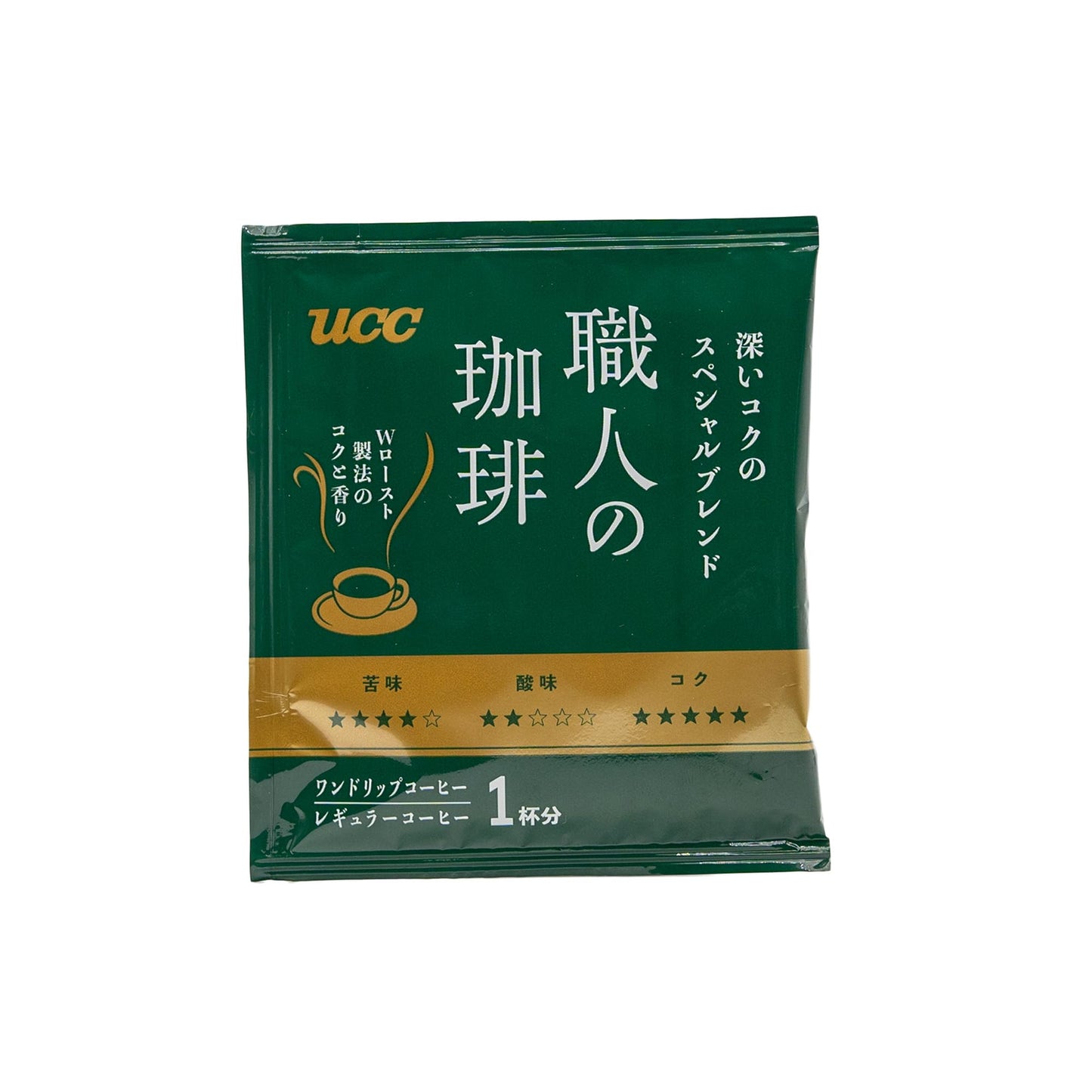 Ucc Shokunin Coffee Special Blend, Single Serve Japanese Style Pour Over Coffee, Imported From Japan, 40 Individual Bags 0.25 Oz