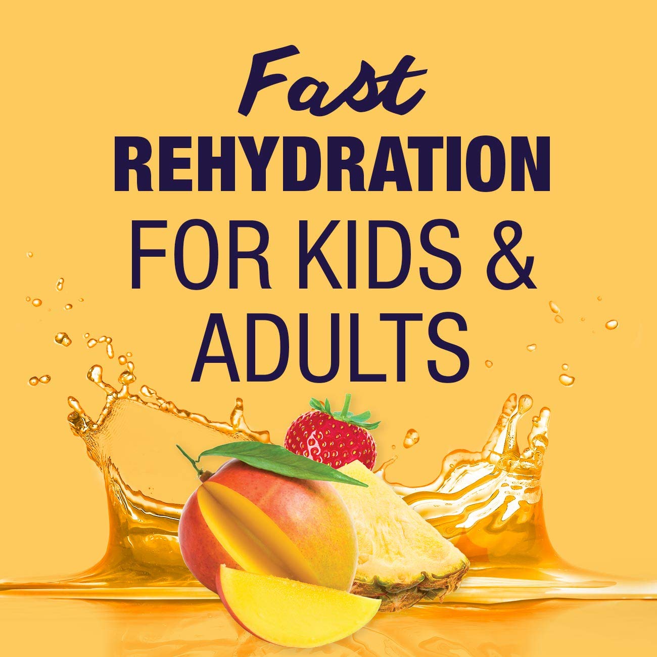 Pedialyte Advancedcare Electrolyte Solution Has Preactivprebiotics | Hydration Drink | Tropical Fruit, 1 Liter, Pack Of 4