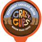Crazy Cups Flavored Coffee For Keurig K-Cup Machines, Peppermint Chocolate Mocha, Hot Or Iced Drinks, 22 Single Serve, Recyclabl