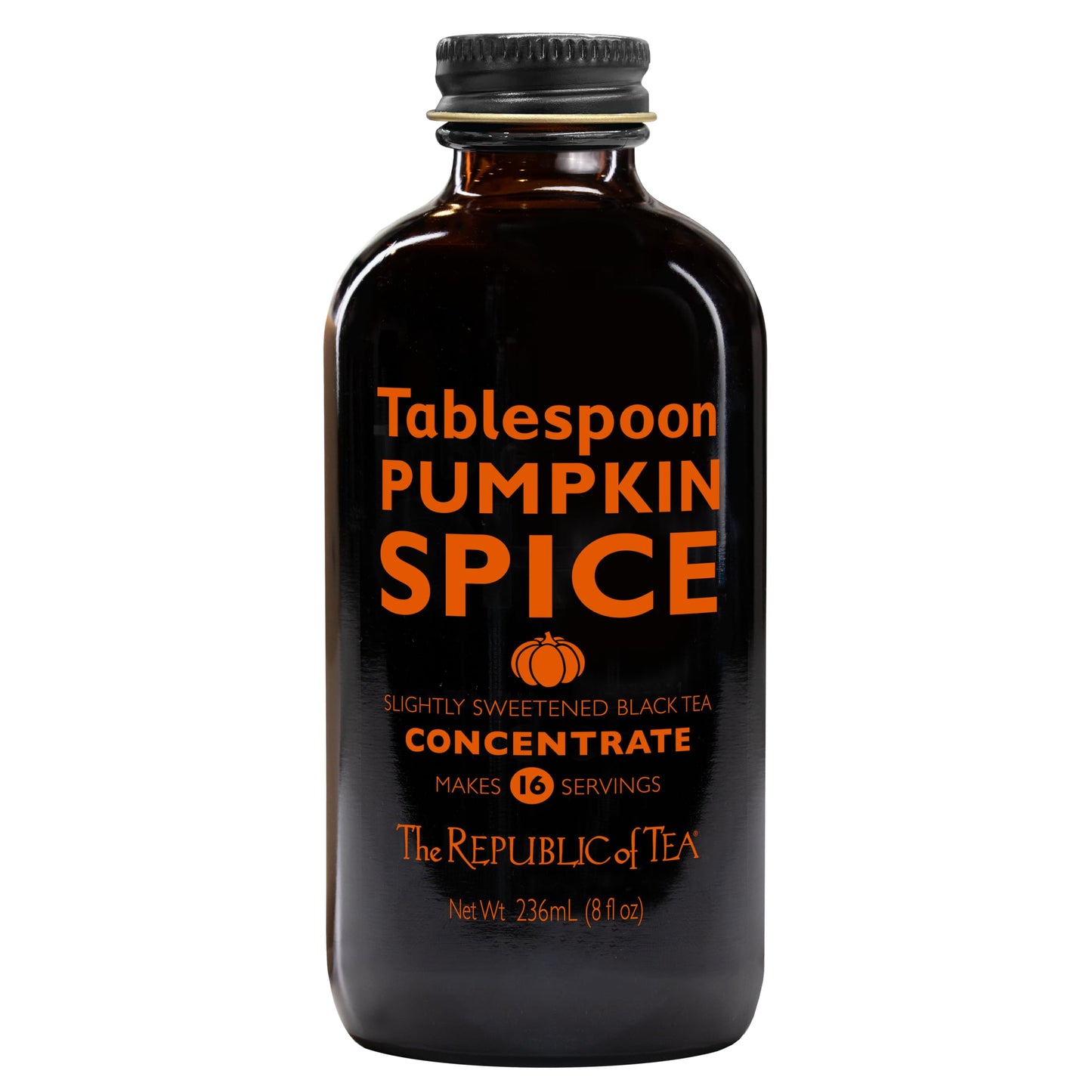 The Republic of Tea Pumpkin Spice Black Tea Concentrate, 8 fl oz - 16 Servings