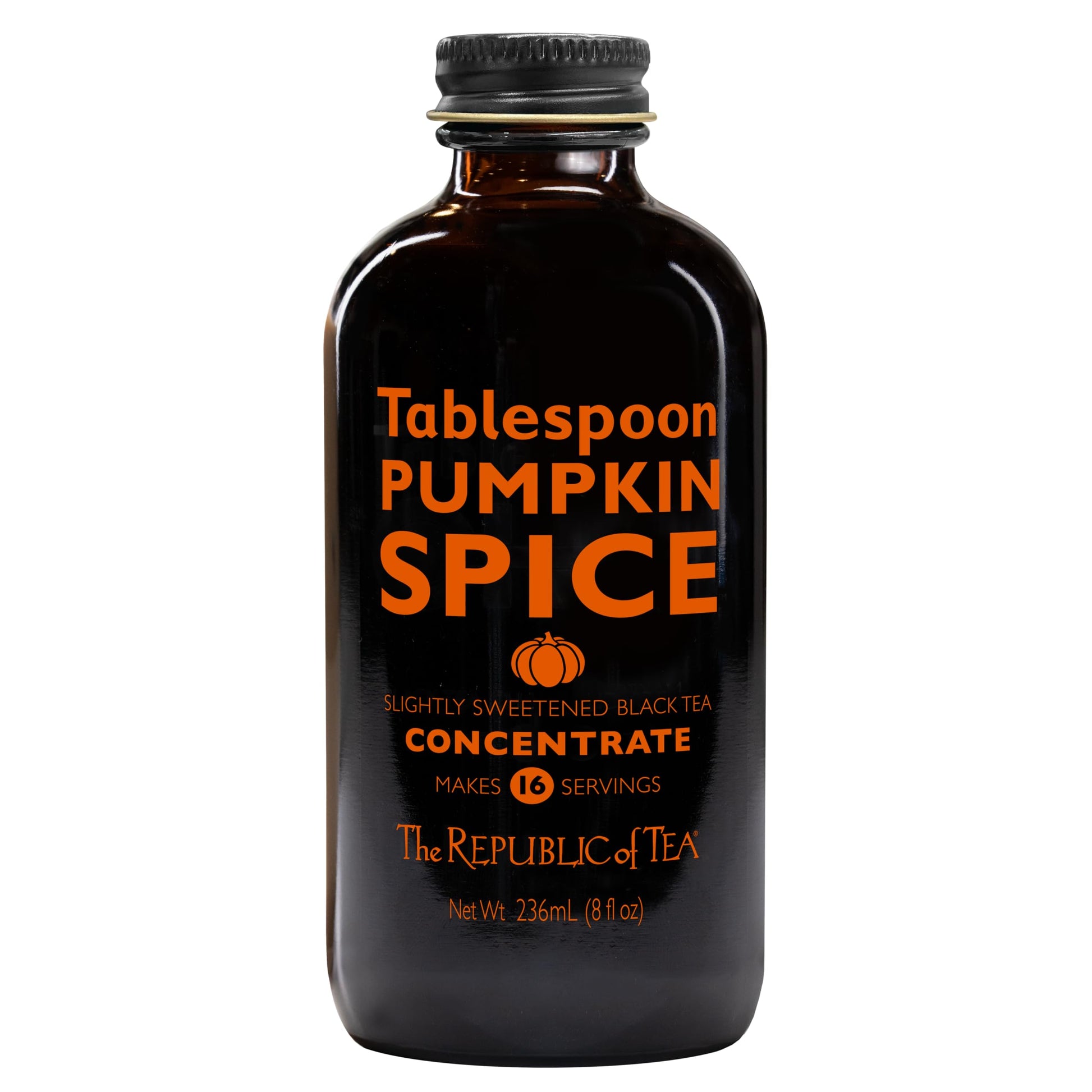 The Republic of Tea Pumpkin Spice Black Tea Concentrate, 8 fl oz - 16 Servings