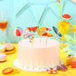 Epakh 100 Pcs Summer Beach Cupcake Toppers Pool Party Hawaiian Theme Cake Picks With Beach Ball Sun Umbrella Goggles Cake Decora