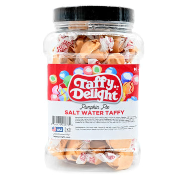 Taffy Delight Salt Water Taffy (16oz, Pumpkin Pie)