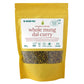 Whole Mung Dal Curry | Made With Cooked, Spiced And Dehydrated Green Whole Mung | Vegan | Gluten-Free, Soy-Free | All Natural |