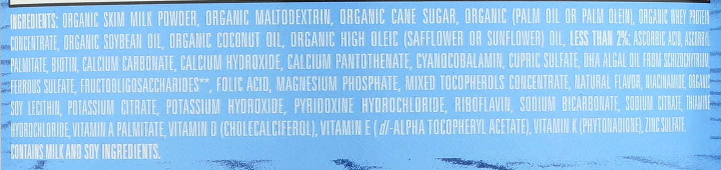 Earth'S Best Organic Toddler Milk Drink Powder, Natural Vanilla, 21 Oz