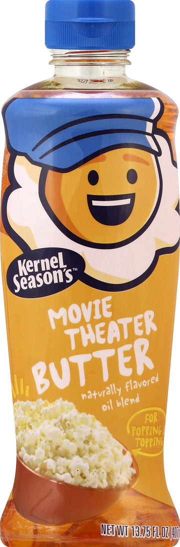 Kernel Seasons Oil Popping & Topping 0 Movie Theater Butter, 13.75 OZ