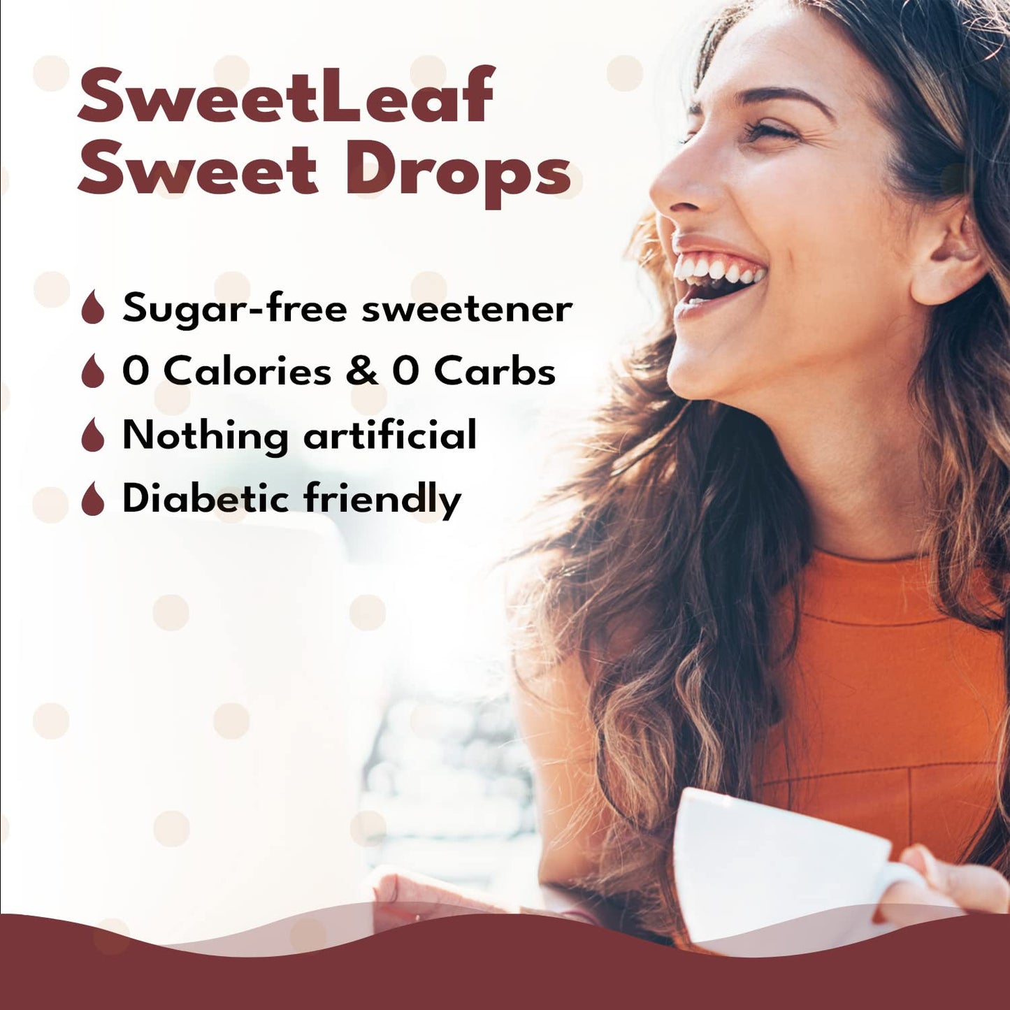 SweetLeaf Liquid Stevia Sweet Drops, Sugar-Free Root malt-inspired Syrup, 2 Fl Oz (Pack of 2), Clear