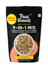 True Elements Seeds Mix - 9 in 1 Mixed Seeds 500g | Nut Mix | Seeds Mix for Eating | Healthy Snacks | Diet Food | Diet Snacks