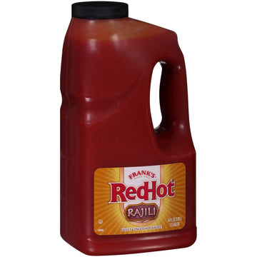 Frank'S Redhot Rajili Sauce, 0.5 Gal - One Half Gallon Jug Of Red Hot Sweet Ginger Rajili Sauce With A Red Jalapeno And Sweet Gi