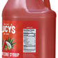 Lucy s Family Owned - Shaved Ice Snow Cone Syrup - 1 Gallon (128oz.) (Tiger s Blood)