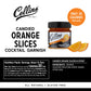 Collins Candied Orange Slices in Syrup, 10.6oz, Set of 1, Orange, Model 11433