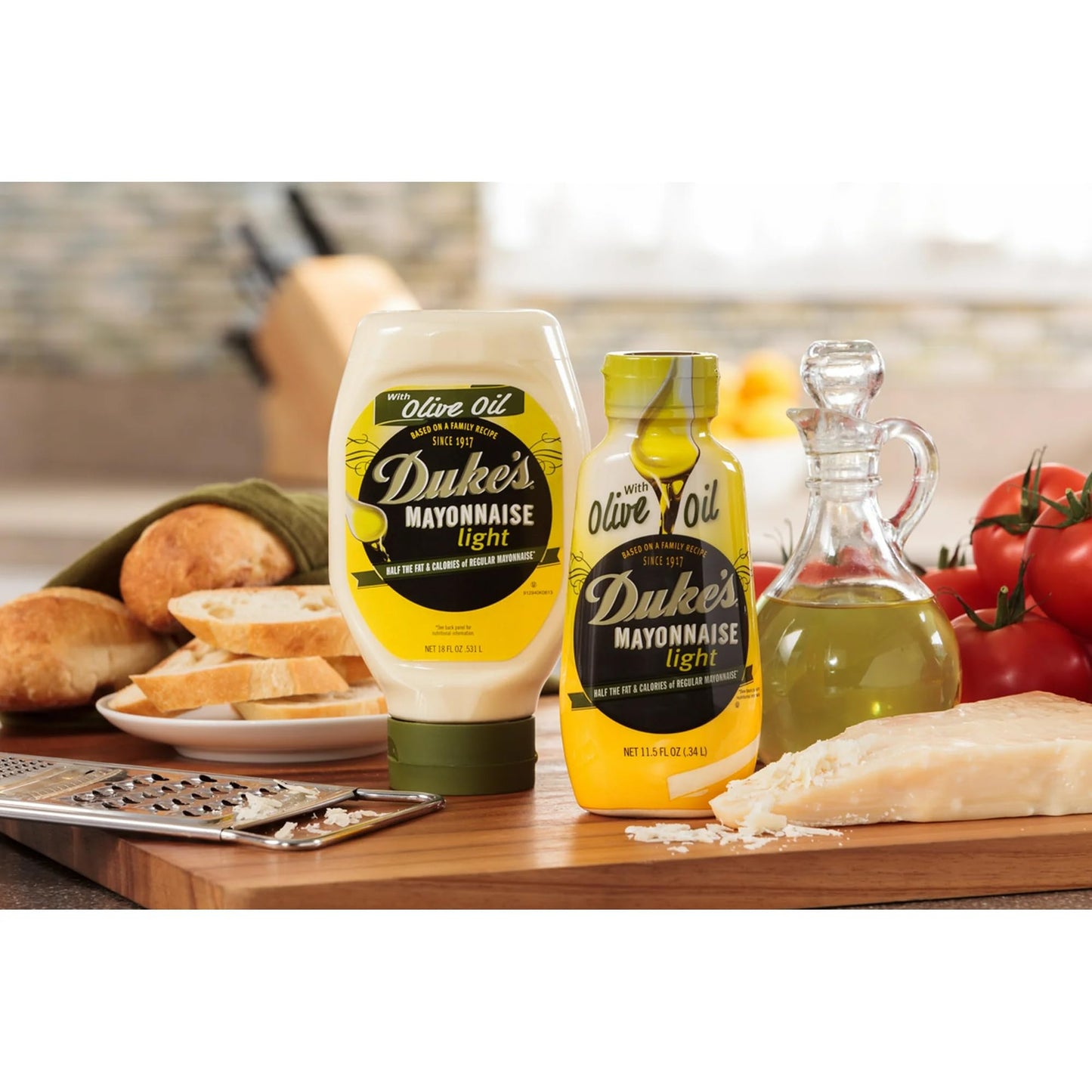 Dukes Light Mayonnaise With Olive Oil Blend, 18 Ounce (Pack Of 1)