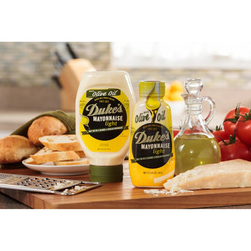 Dukes Light Mayonnaise With Olive Oil Blend, 18 Ounce (Pack Of 1)