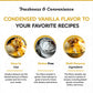 Fanale Premium Condensed Bubble Tea Flavoring Powder | Perfect For Baking, Smoothies, Desserts And Drinks | Instant Flavoring Po