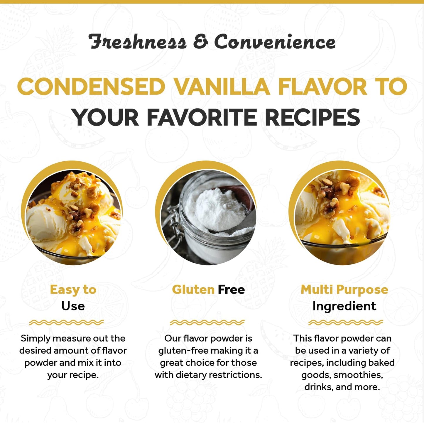 Fanale Premium Condensed Bubble Tea Flavoring Powder | Perfect For Baking, Smoothies, Desserts And Drinks | Instant Flavoring Po